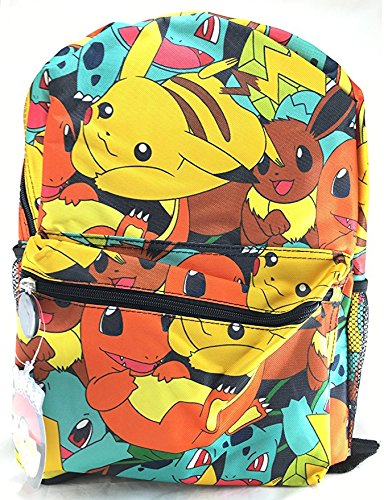 Nintendo Pokemon Boys Allover Print School Backpack