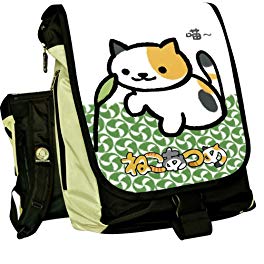 YOYOSHome® Neko Atsume Anime Cat Backyard Cosplay Bookbag Daypack Backpack School Bag
