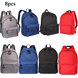 Collect Beauty Leather Solid Classic Backpack Unisex Multipurpose School Rucksack