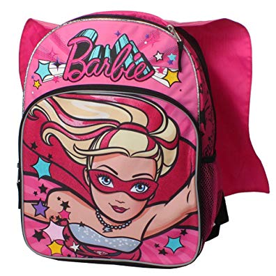 Mattel Barbie Super Sparkle 16 inch Backpack with Side Mesh Pockets