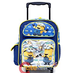 Despicable Me Minions Look At You 12 Inches Rolling Backpack-36578