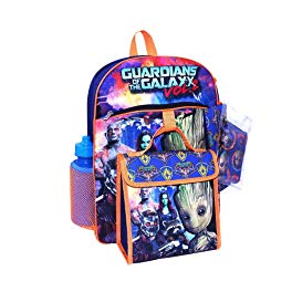 Guardians of the Galaxy Vol. 2 Groot 5 Piece Backpack Back to School Set