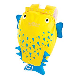 Trunki PaddlePak Backpack - Water Resistent Kids Backpack (Spike), Yellow